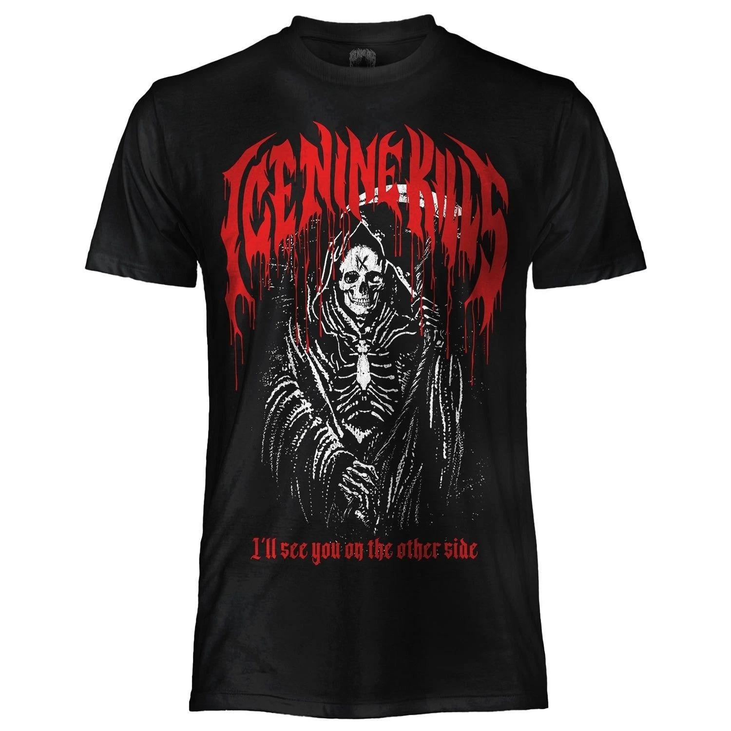 

Ice Nine Kills Other Side Official Jersey T-Shirt Original Black Rock T-Shirt- L