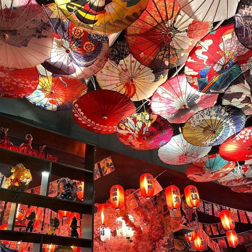 10 Farben Kinder Dekorativer Schirm Tanzaufführungsschirm Brautjungfern Party Szenerie