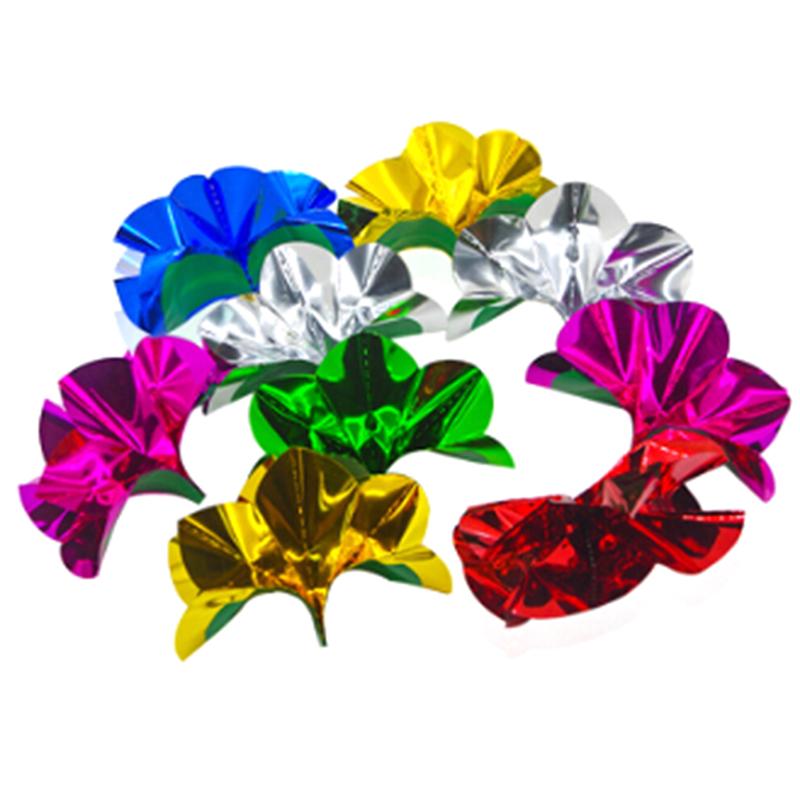 9Pcs/Set Flower From Empty Hand Magic Trick Close Up Stage Magic Props