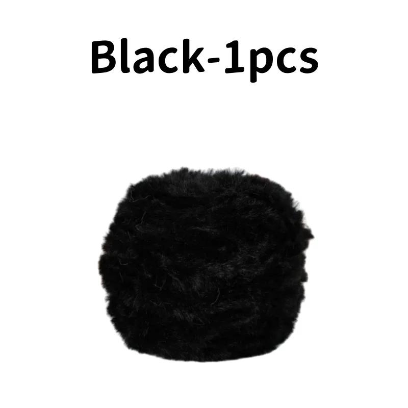100g Super Soft Fur Yarn Chunky Fluffy Faux Fur Eyelash Yarn for Crochet Knitting Scarf Blankets DIY Craft