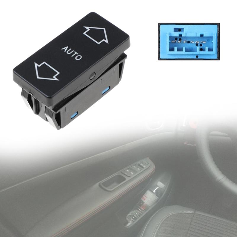 6552.V0 6552.V1 für 106 1991-2003 6 Pins Elektrischer Fenster-Einzelschalter Knopf Ersatz Autozubehör