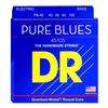 DR PB-45 - Pure Blues - Quantum Nickel, Jeu Guitare Basse, Medium 45-105