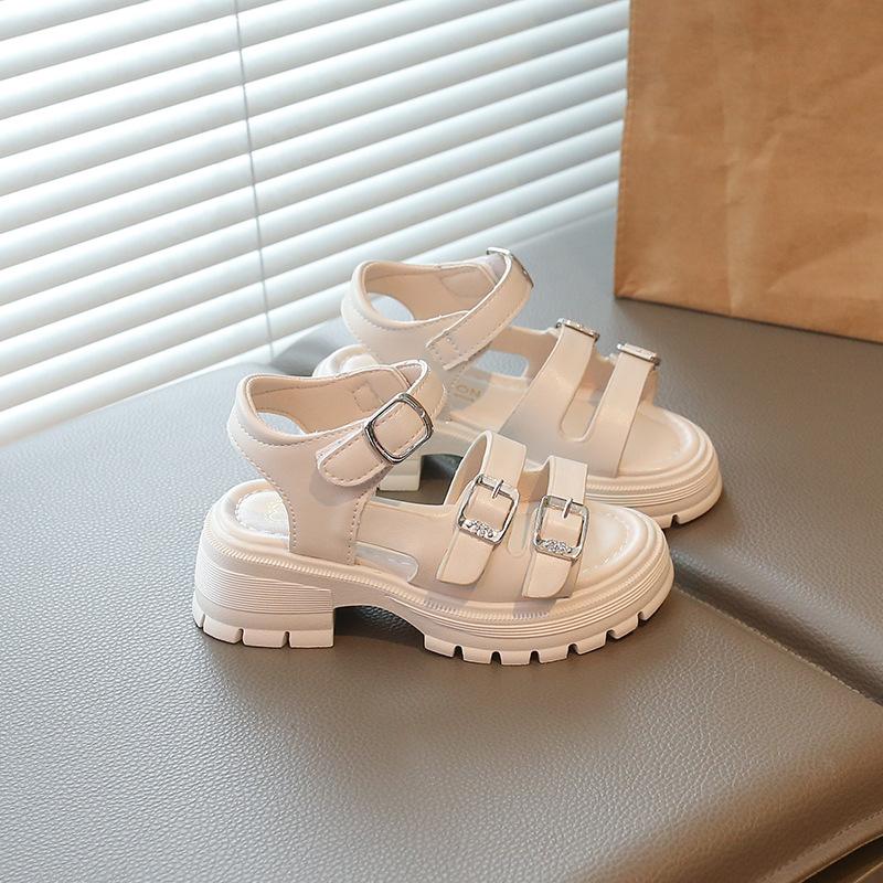 Summer Girls Roman Princess Sandals Fashion Beach Shoes for Little and Big Kids
