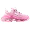 Balenciaga Triple S Clear Sole Sneakers Pink Women's 544351W2GA15760