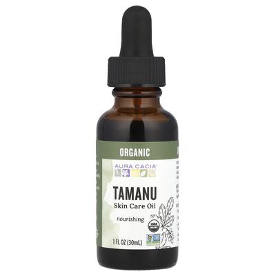 Olejek do pielęgnacji skóry, Organiczny Tamanu, 30 ml (1 uncja płynu)