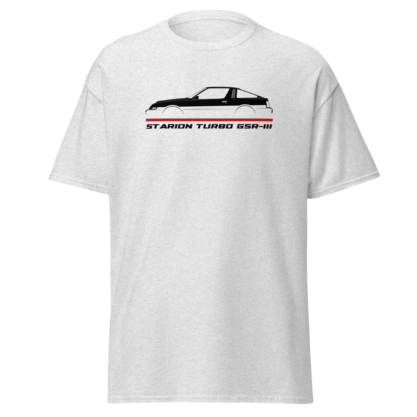 

Premium T-Shirt For Mitsubishi Starion Turbo GSR-III 1982-1983 Car Fans Gift Tee M