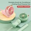 Mini Electric Small Fan 3 Speeds Cool Air Cute Pet Portable Folding Handheld Student Dormitory Home Outdoor Travel Home Fans