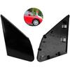 Pair Front Door Garnish Window Glass Plate Cover Trim for Honda Fit 2009 2010 2011 2012 2013