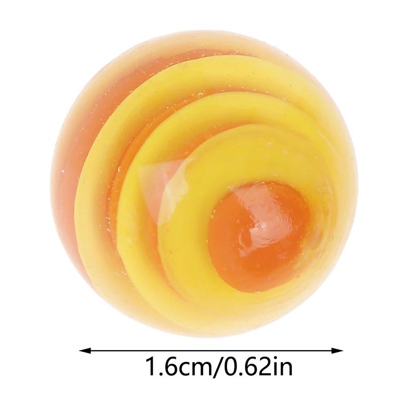 16MM Marbles Crystal Ball Glass 10PCS Ball Stained Glass Photography Accessories Vase Fish Tank Room Decor Christmas Balls