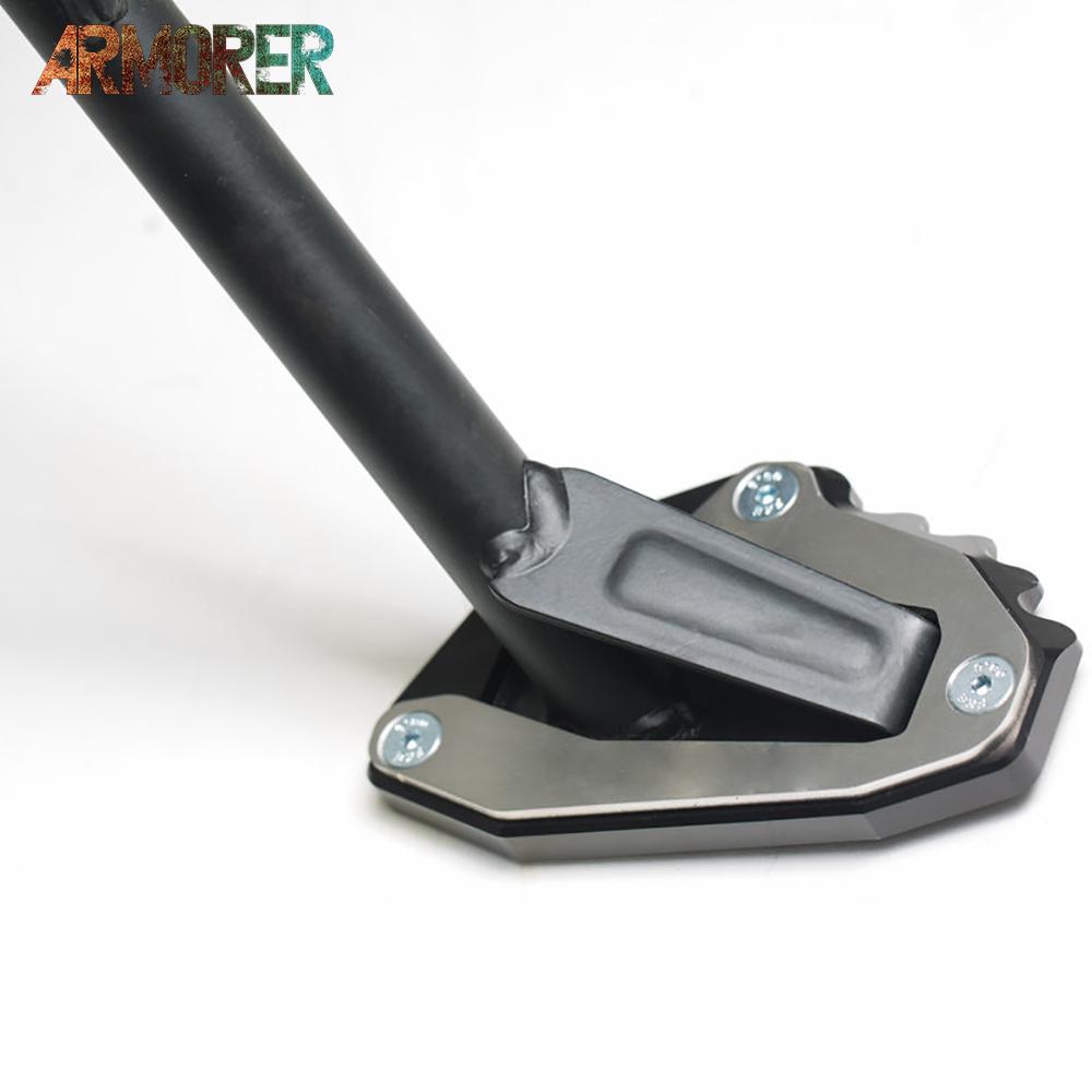 Motorcycle Accessories For Ducati Multistrada 1200S 1200 Enduro Pro 1260 Multistrada1200 Kickstand Extension Pad Support