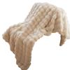 Hrow Blanket Fleece Bubble Blanket Soft Cozy And Thick Blanket Plush Blanket For Couch Chair Bed 51x63 Inches