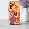 R-Rugrat-T C-Chuckie A-Angelica Phone Case For Samsung Galaxy A73,A72,A71,A70,A53,A52,A51,Soft Silicone Black Cover