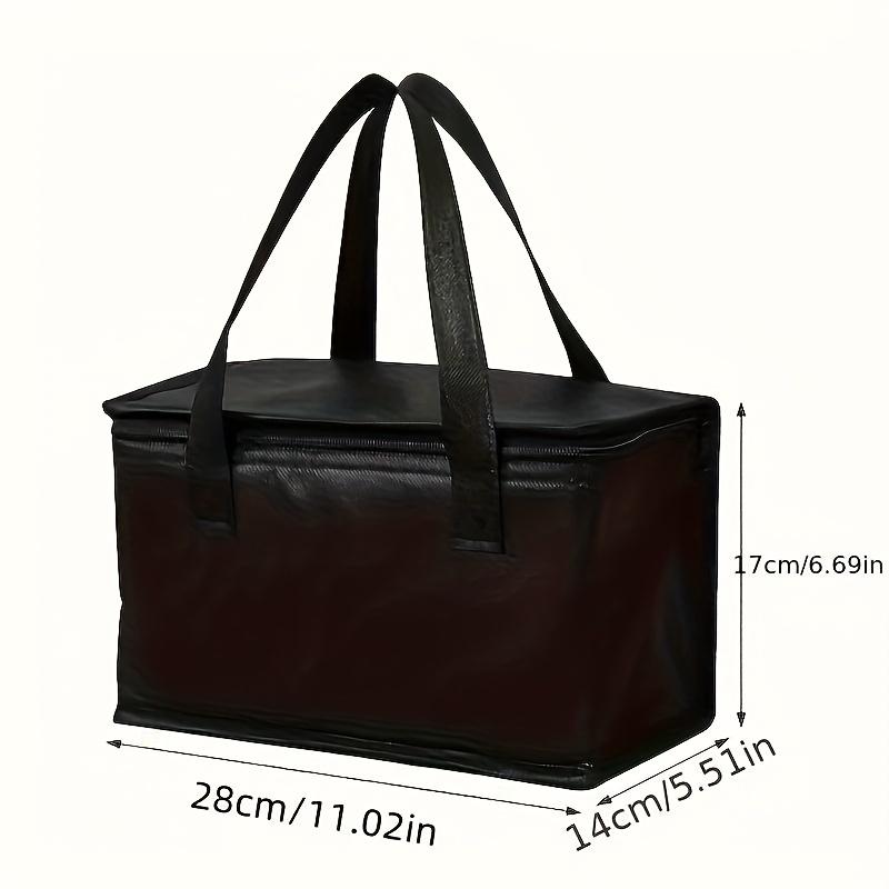 1 Beverage and Lunch Insulation Bag, Made of Aluminum Foil for Easy Portability and Durability, Keeps Food and Drinks Fresh and Cold All Day Long