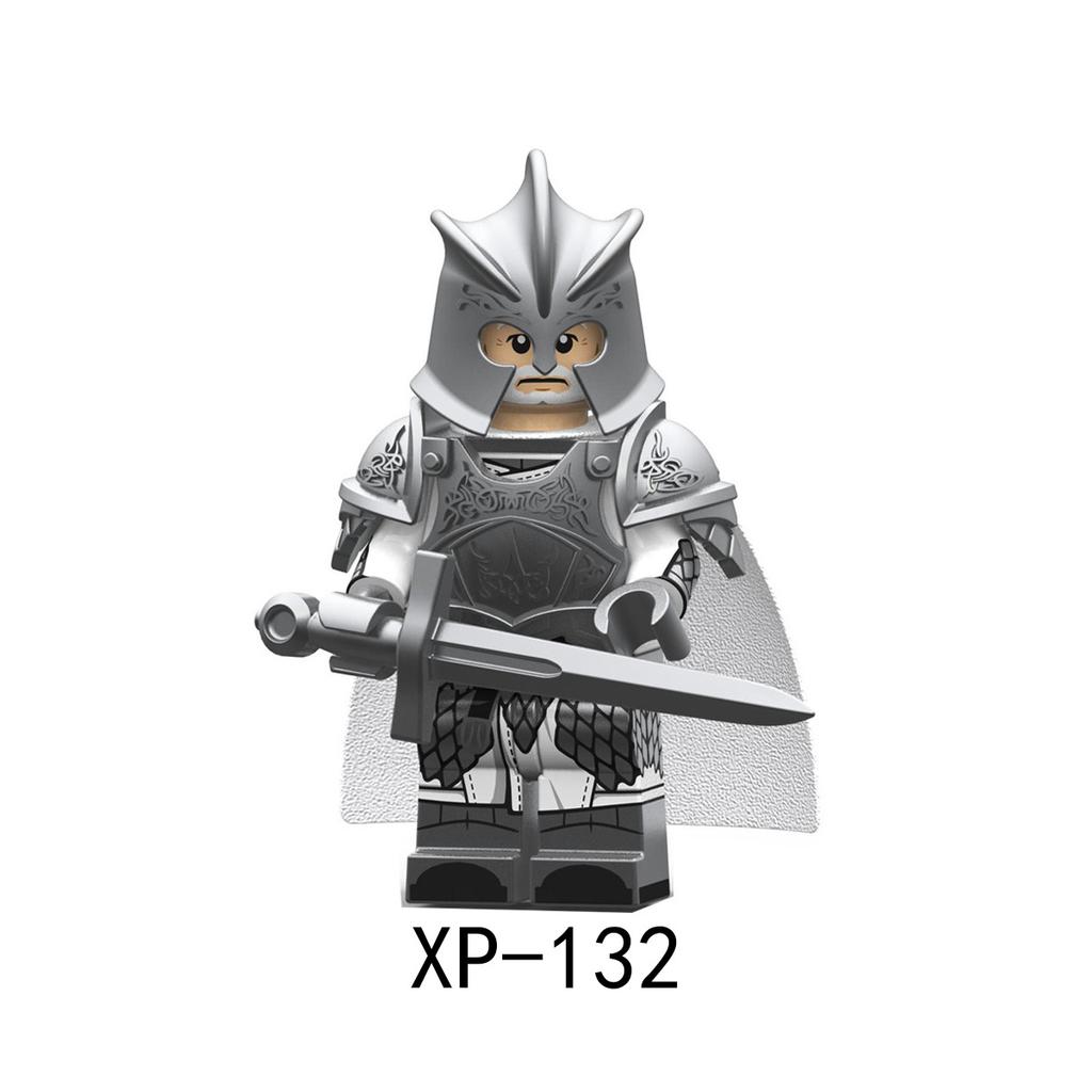 Kt1019 Song Of Ice And Fire Medieval Warrior Building Block Miniature Toy Xp131-137