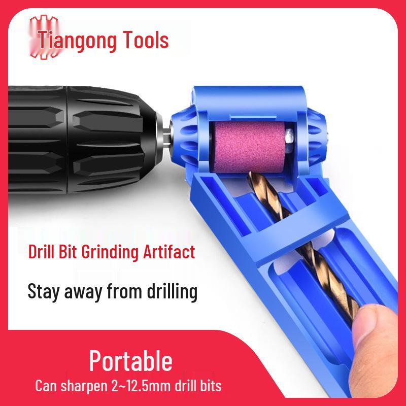 Tiangong Universal High-Precision Drill Grinder with Angle Adjustment Fixture
