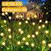 Solar Firefly Lamp Garden Lamp Outdoor Garden Path Fairy Decoration Waterproof Christmas Halloween Holiday Garden Decoration Party