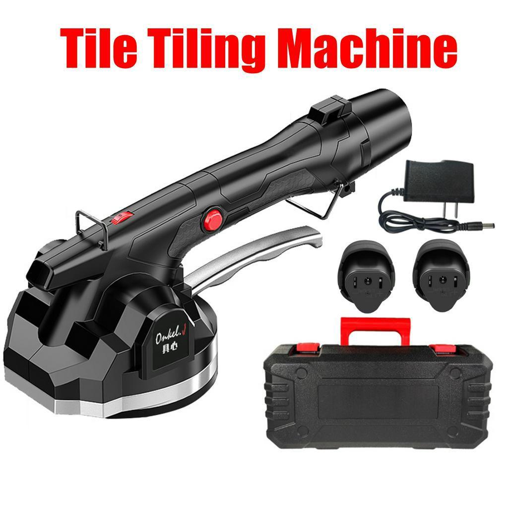 600W 3000mAh Tile Tile Machine Adjustable Can Suck 100kg Floor Installation Tool Tile Suction Floor Wall +2 Battery + Bag