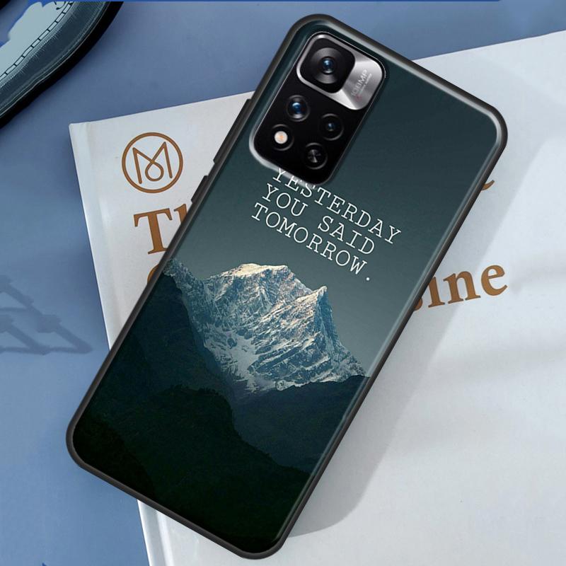 Mountain Climbing Cover For Redmi 9 10 10A 10C 9A 9C 12C Case For Redmi Note 8 9 10 12 11 Pro 9S 10S 11S