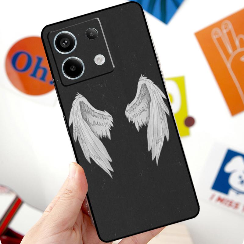 Fantasy Angel Girl Wings Funda For Xiaomi Redmi Note 14 Pro 10 11 12 13 Pro 11S 12S Case For Redmi 15 14C 12C 10C 13C