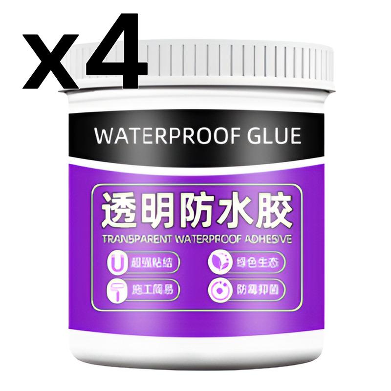 Transparent Waterproof Sealant For Bathroom Kitchen Roof Leak Repair No Demolition Required Crystal Clear Leak Repair Bathroom