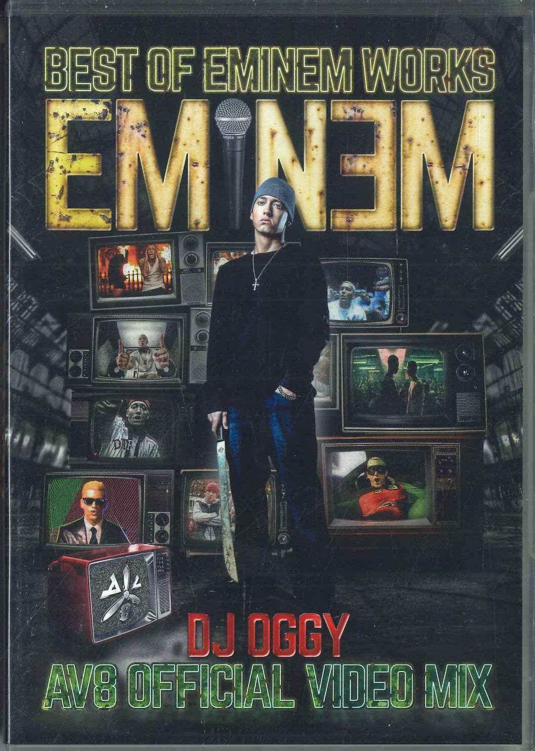 

DVD EMINEM - Best Of Eminem Works Dj Oggy Av8 Of NONE NOT ON LABEL Japan Pop Used
