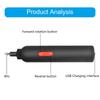 Mini Electric Screwdriver Set With 1500mAh Battery And 230rpm Speed For Home DIY Projects
