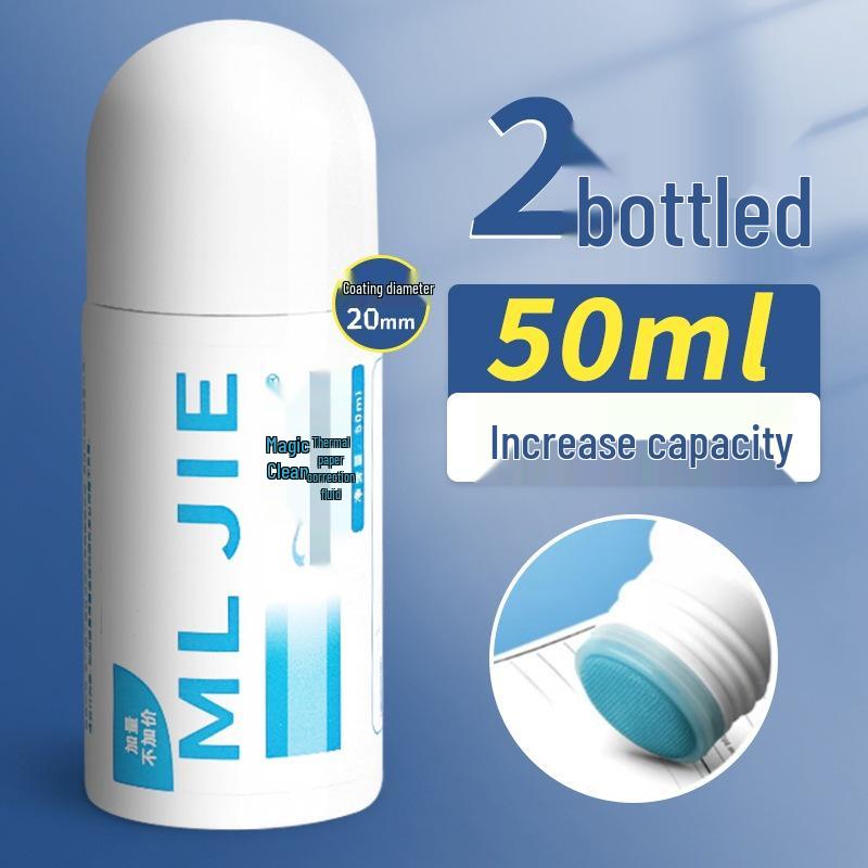 Confidential Seal Express: Privacy Protection Correction Fluid & Smear-Resistant Thermal Paper