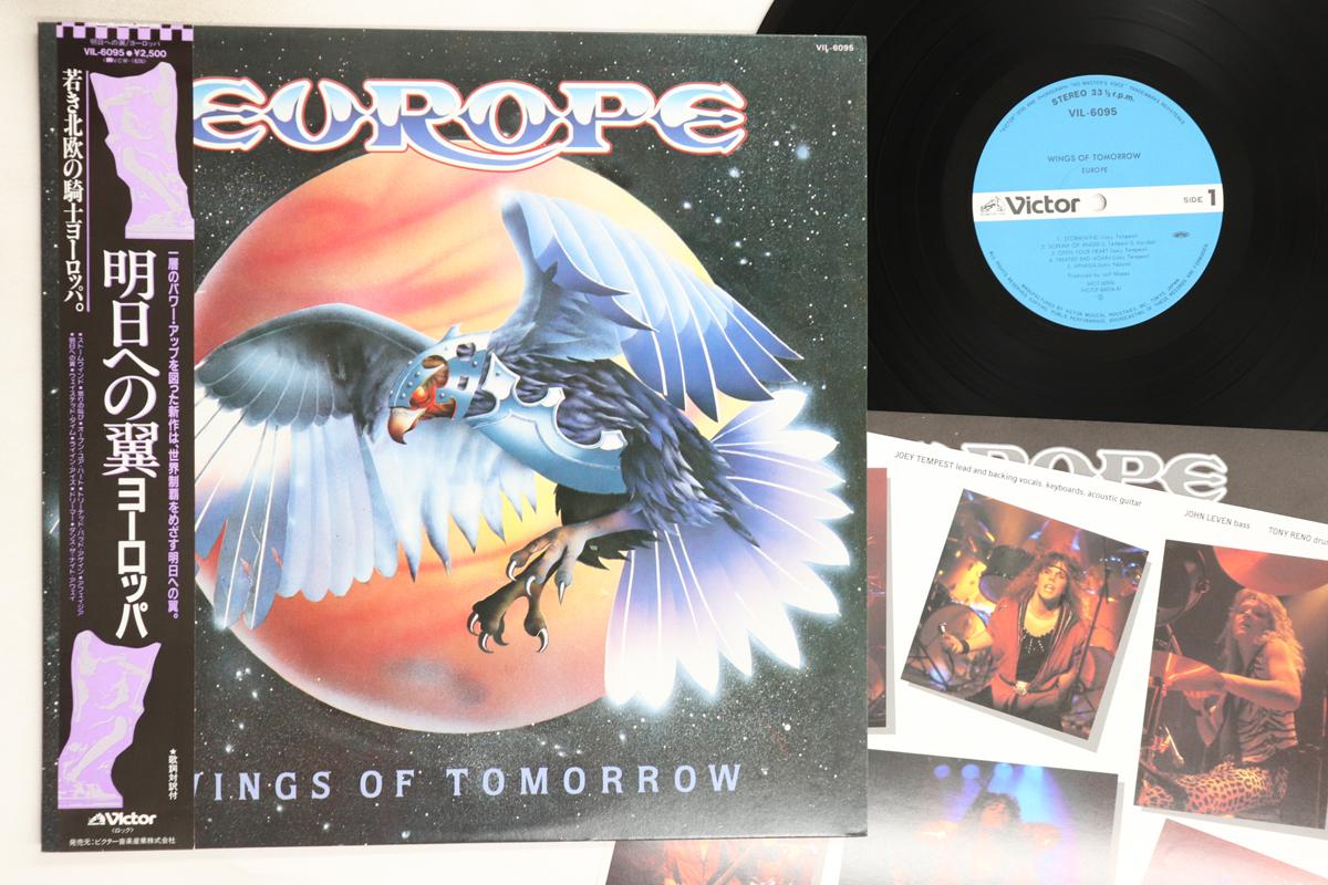 

LP Record EUROPE - Wings Of Tomorrow VIL6095 VICTOR 1984 Japan Obi Metal Used