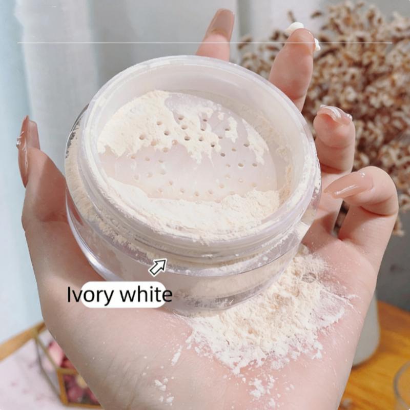 Матирующая фиксирующая пудра – Маслопоглощающая рассыпчатая пудра для лица для контроля блеска, размывает поры и фиксирует макияж, легкая и не скатывается