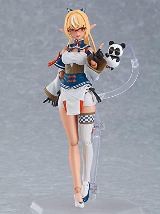Max Factory Figma Hololive Production Shiranui Flare Plastová malovaná pohyblivá figurka v měřítku