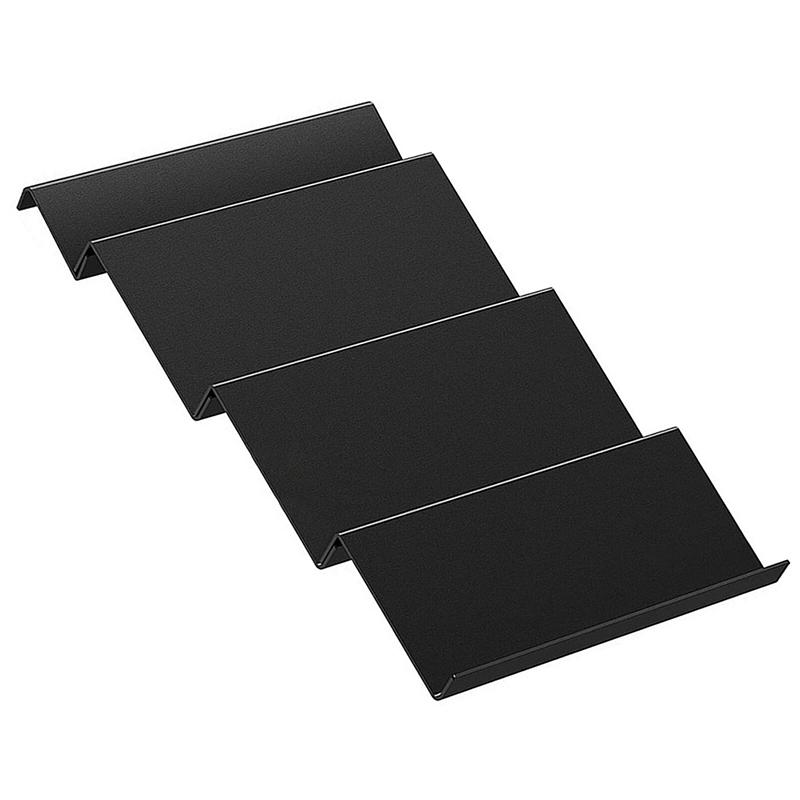 4-уровневый кухонный органайзер, полка для хранения ящика для специй, полка для бутылок приправ, полка чёрный