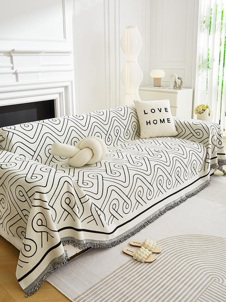 

Чехол для линейного дивана в гостиную в стиле минимализма с защитой от кошек Чехол для современного дивана на 2 и 3 места Полотенце в форме буквы L 180x130cm