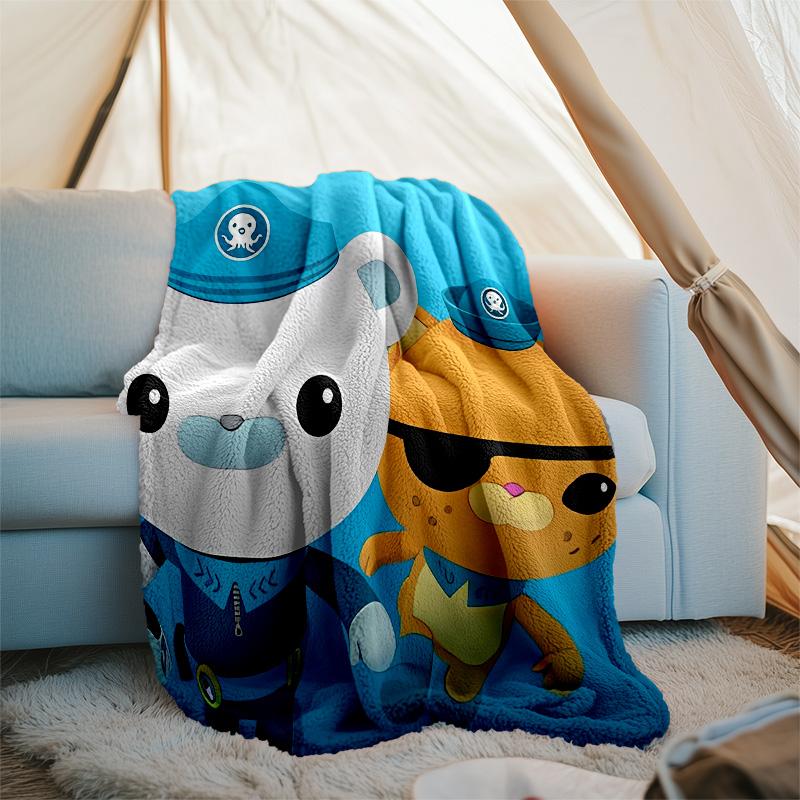 The Octonauts6 Printed Throw Blanket—lightweight,soft,warm;versatile Blanket for All Seasons—perfect As &air-conditioning Throw,nap Blanket