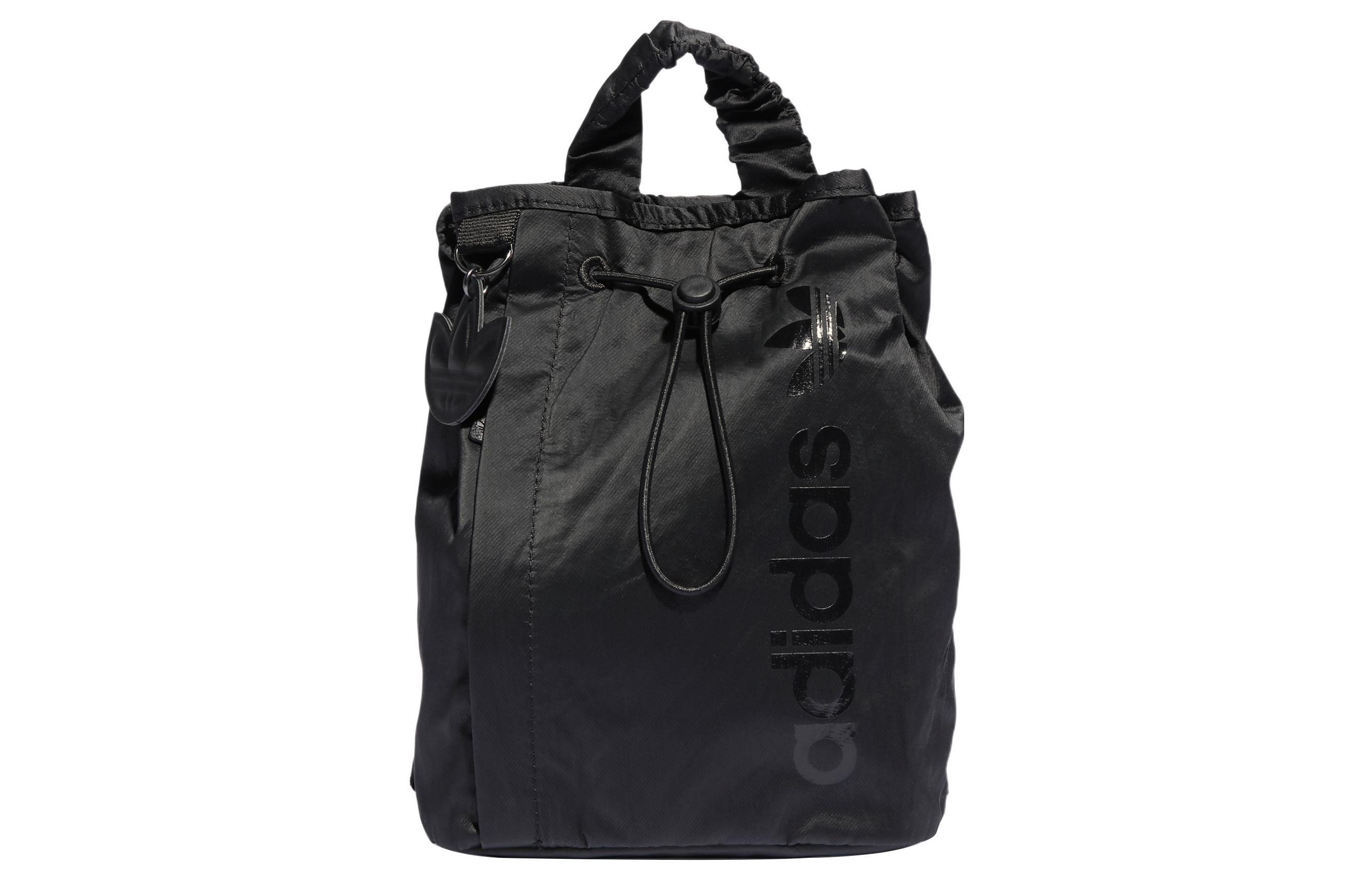 Adidas Originals Athleisure Polyurethane Backpack Regular Women s Black IB9046
