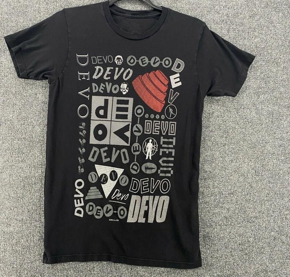 Vintage Devo Band Tour 2012 Heavy Cotton Black S-4XL Unisex Classic Shirt