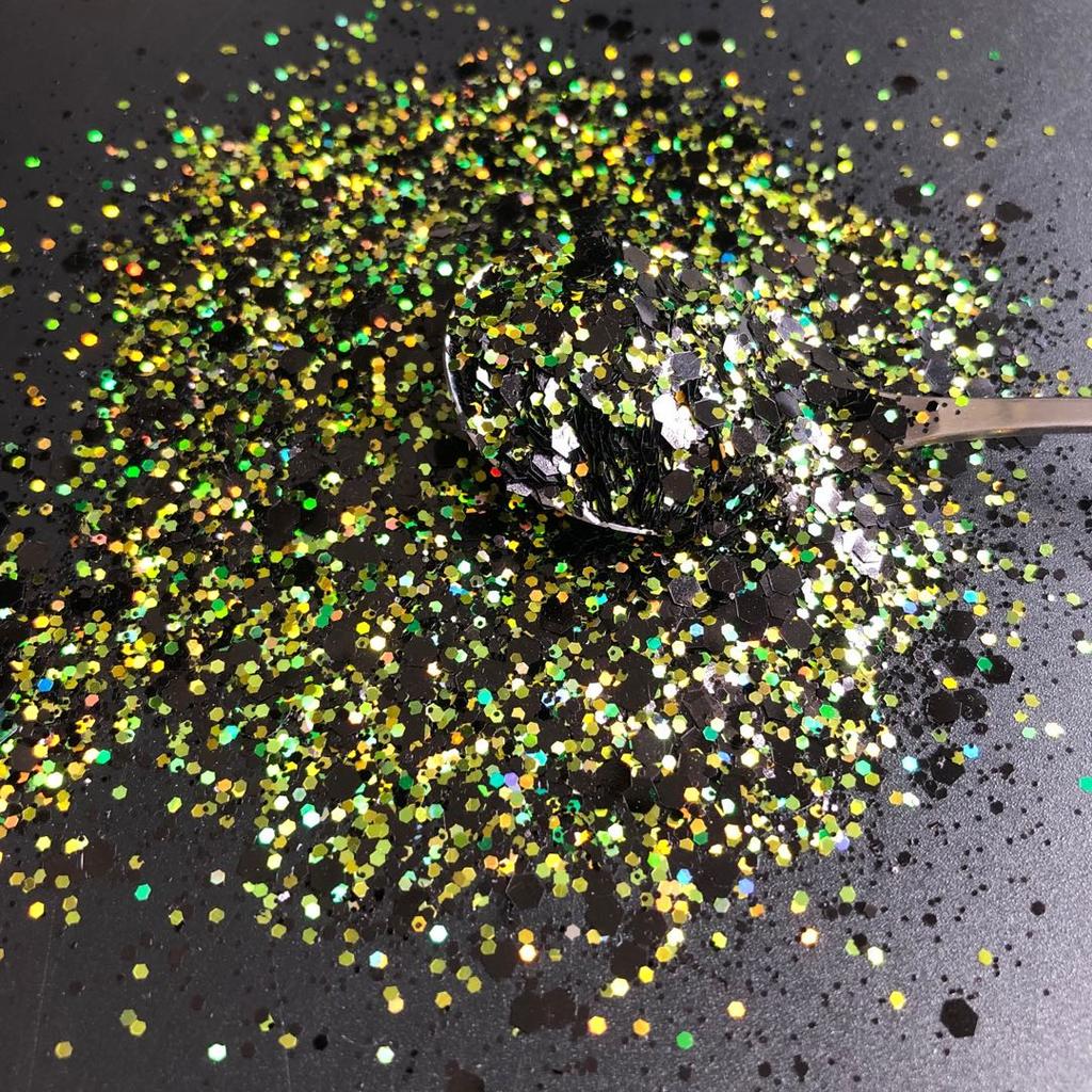 1Kg Bag Custom Glitter Mix Factory  Polyester Chunky Glitter Bulk