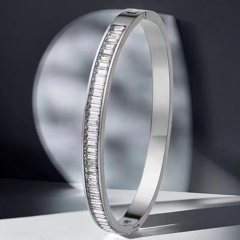 Bracelet Girls Niche Titanium Steel Jewelry Premium Sense Ins Wind Nail Opening Jewelry