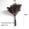 2M Extendable Ostrich Feather Duster: Household Dust Removal & Sweeping Tool