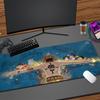 Computer Varmilo Keyboard Mouse Pad One Piece Luffy Anime Gaming Accessories Table rug New Gamer Carpet Desk Mat  Mousepad