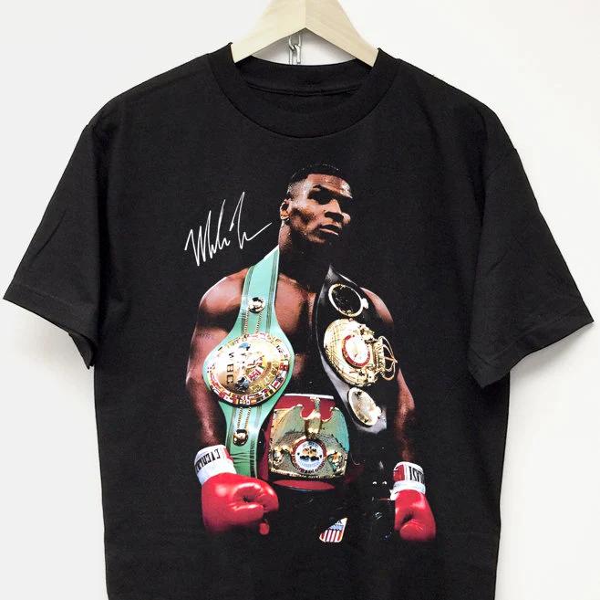 MIKE TYSON Vintage Rapové Tričko Hip Hop Bavlna Klasické Pánské Dámské Tričko Luxusní Značka Krátký Rukáv Dětské Tričko Chlapec Dívka Vrchol Velká Velikost
