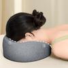 Breathable Polycotton Massage Table Pillow Features Ergonomic Face Hole Designs and Washable Fabric