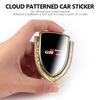 Car Styling 3D Shield Metal Emblem Badge Sticker Decoration Decal For Toyota GR MN Corolla Yaris Aygo Prius RAV4 Crown CHR Camry
