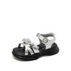 Größe 26-37, Mädchensandalen 2025 neu Sommer Kinderschuhe Prinzessinnenschuhe Strandschuhe Damenschatz Römersandalen