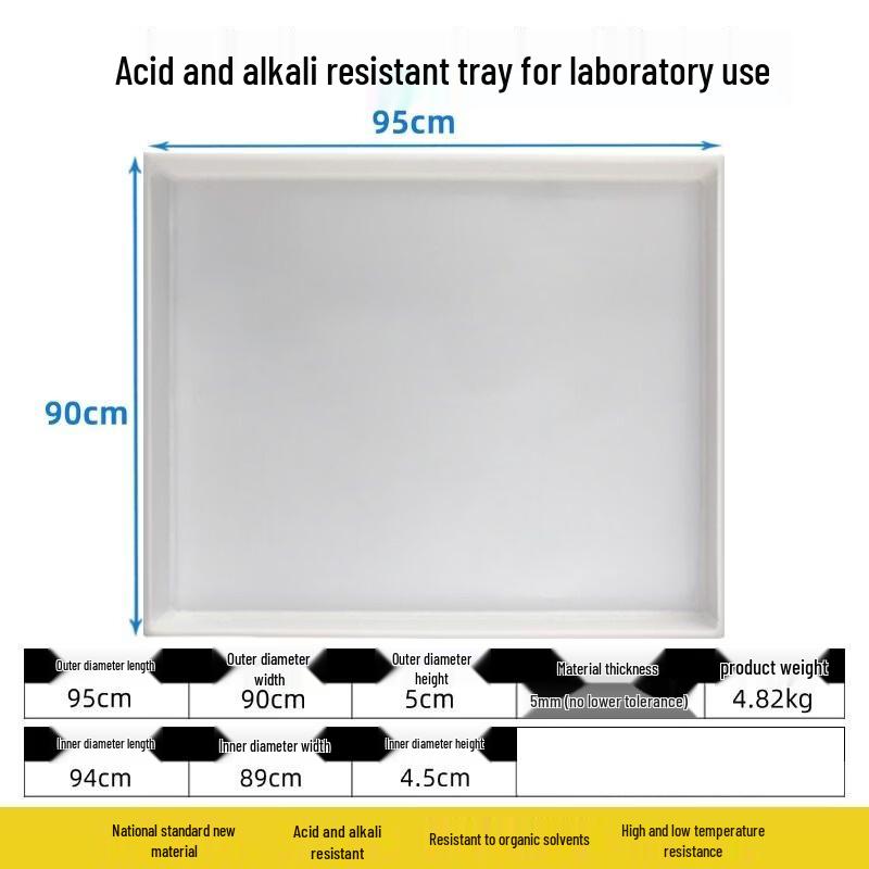 Laboratory Chemical Spill Containment Tray