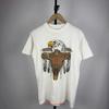 Vintage 90s Big Logo Usa Native Eagle Y2k Animal T Shirt Men S M Size Vintage Washed Comfortable Streetwear Fashion Soft