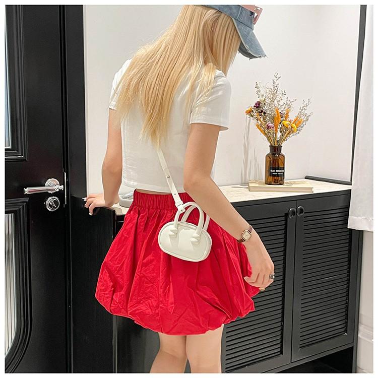 High-end small bag women's new summer popular versatile messenger bag fashionable portable bowling bag