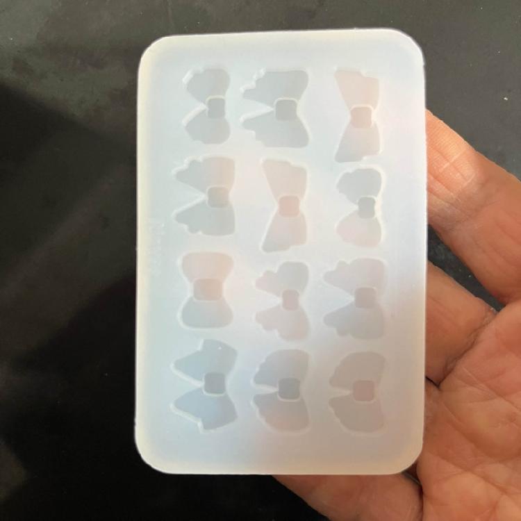 Epoxy Resin Silicone Mould DIY Jewelry Finding Mold Bowknot Pendant Molds Craft
