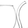 Glass Drinkware with Built-in Straw Glassware Crystal Drinking Goblet Housewarming Gift