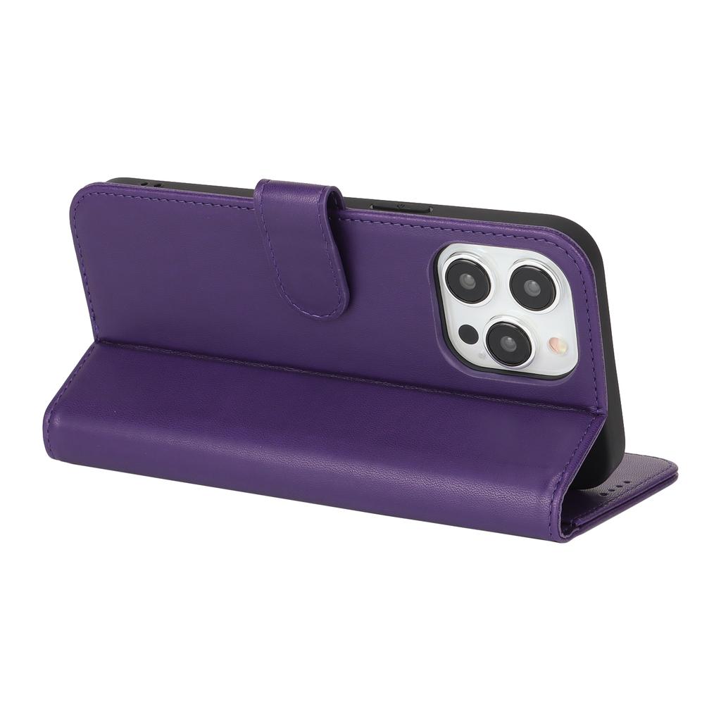 For iPhone 15 Pro Stand Case Shockproof Leather Wallet Phone Cover