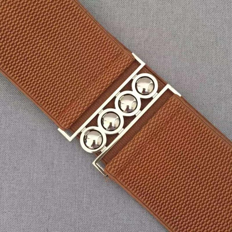 Womens Fashionable Elastic Waist Cincher Belt Ideal For Slimming Silhouettes Dress